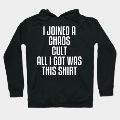 Black hoodie with bold white text, humorous slogan, casual style, perfect for everyday wear or gifting.