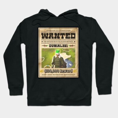 Black hoodie with vintage gaming poster print, featuring bold text and graphic design, ideal for casual wear and gamers.