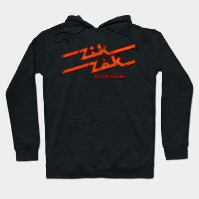 Zik Zak know future distressed Hoodie by synaptyx