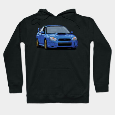 Subaru Impreza WRX STI blobeye gdb Hoodie by ArtyMotive
