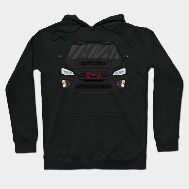 WRX BLACK Hoodie by VENZ0LIC