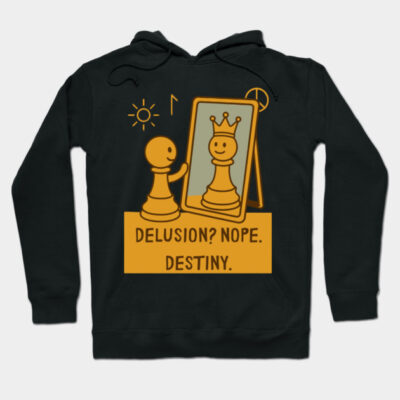 DELUSION NOPE DESTINY Hoodie by Daily Delights Shop