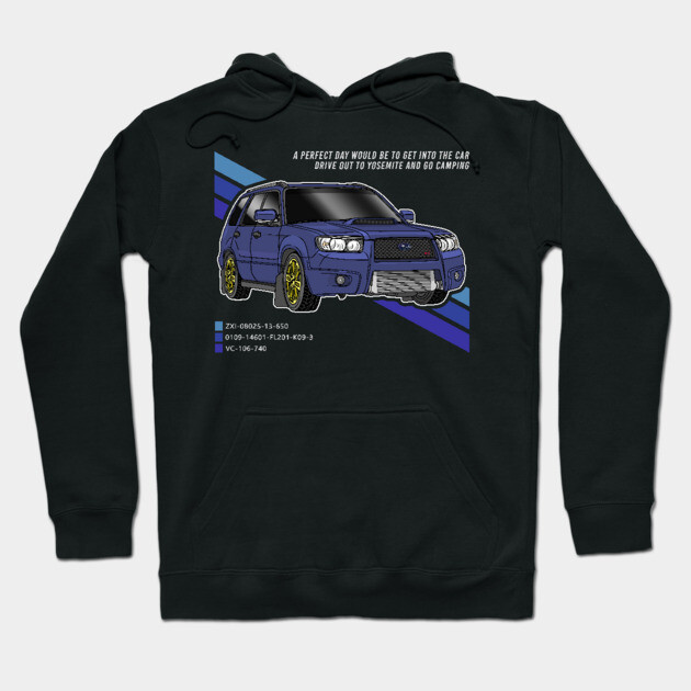 Subaru Forester Hoodie by Guyvit