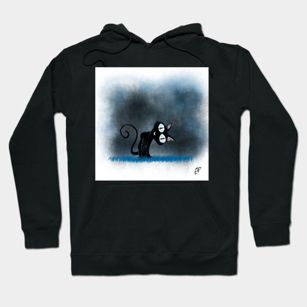 Coraline Wuss Puss Hoodie by hollydoesart