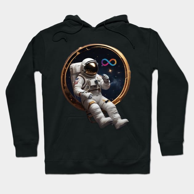 ICP Internet Computer Hoodie by NB-Art