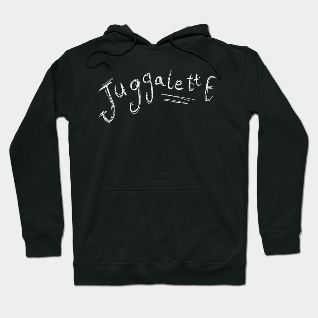 Dark and Gritty Juggalette sketch text Hoodie by mtstewartart