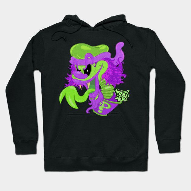 Original Riddlebox Cartoon design by Lustful Toons Hoodie by Lustful Toons