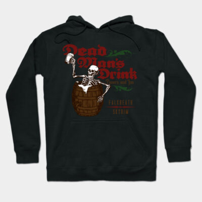 Dead Man's Drink Hoodie by MindsparkCreative
