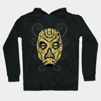 Ancient Mask Hoodie by Parin