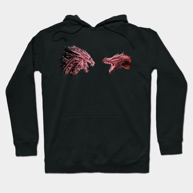 B.A.D (bad ass dragons) Hoodie by sullyink