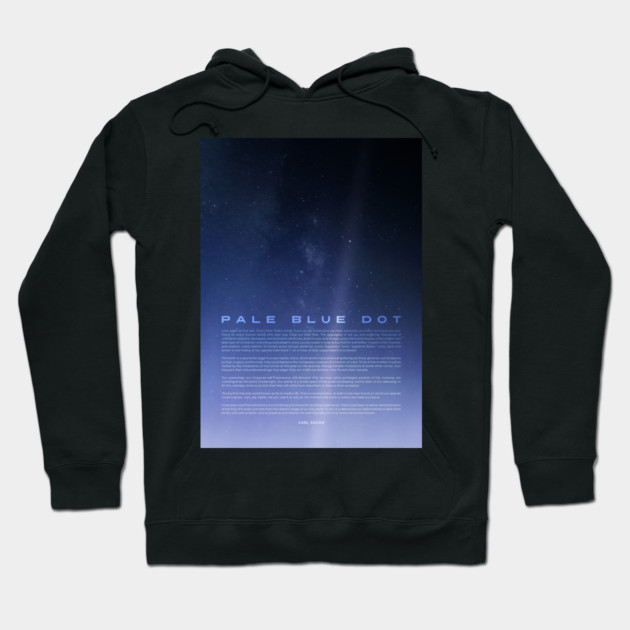 Pale Blue Dot II Hoodie by nabakumov
