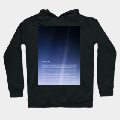 Pale Blue Dot I Hoodie by nabakumov