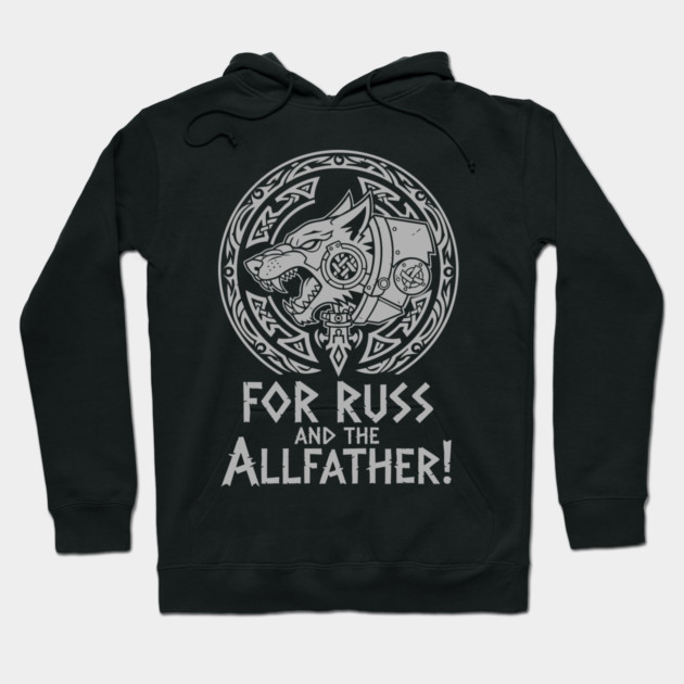 Black graphic hoodie with wolf emblem and text, perfect for casual wear. Cotton blend for comfort and style.