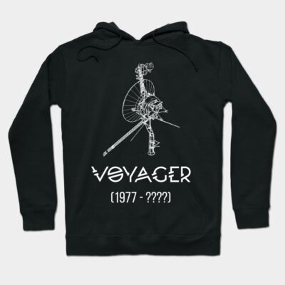 Voyager 1 | White Hoodie by DreamsofDubai