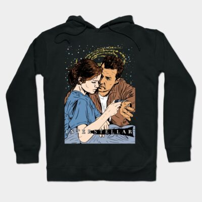 Interstellar STAY Mr. Cooper and Murph Hoodie by Millusti