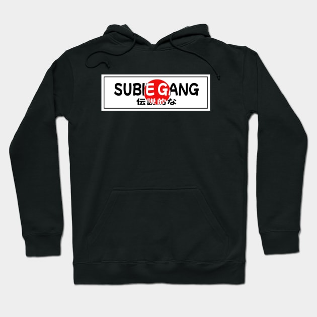 Subie gang jdm Hoodie by Simple trend
