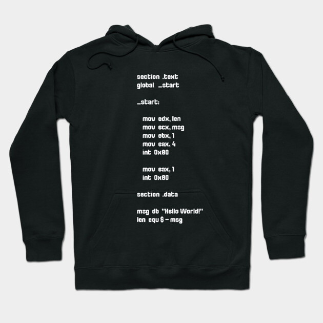 Black hoodie with white coding text design, casual style, perfect for tech enthusiasts, soft cotton material.