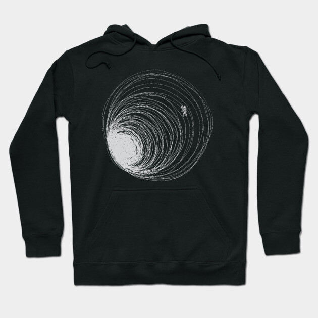 Black Hole Astronaut Lost in Space by Tobe Fonseca Hoodie by Tobe_Fonseca