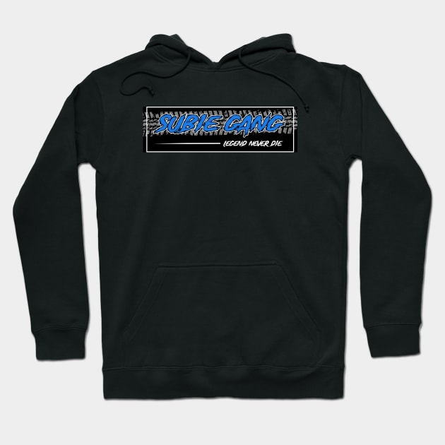Subei gang blue Hoodie by Simple trend