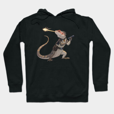 Laser Lizard Hoodie by fadialyaldani
