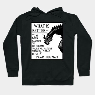 Paarthurnax Quote (2020 ver) Hoodie by R3nascentia