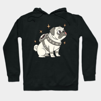 A Space Dog's Cosmic Journey Hoodie by fadialyaldani