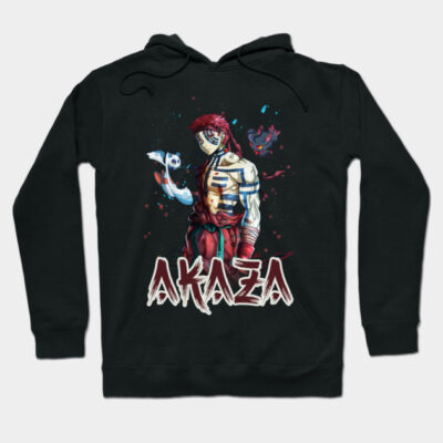 Black anime graphic hoodie featuring bold colorful design and text, perfect for casual wear and fans of Japanese art.