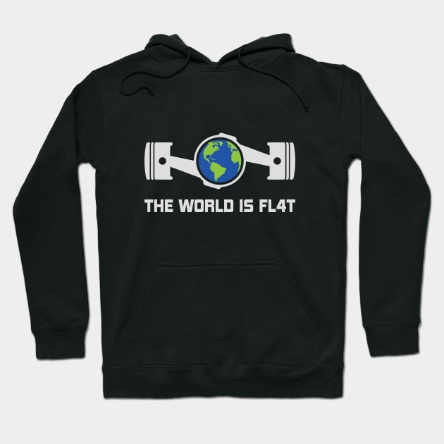 Subaru Impreza WRX STI - BRZ - GT86 & GR86 Flat-4 Engine JDM Car Hoodie by JDM-Rey