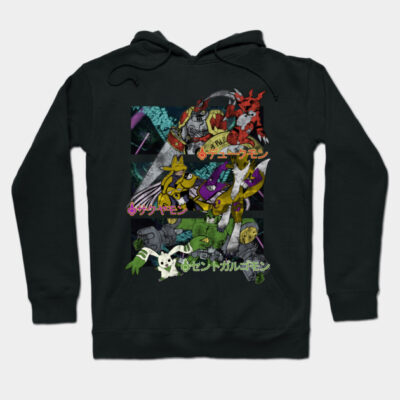 Digital Trio Hoodie by ManuLuce