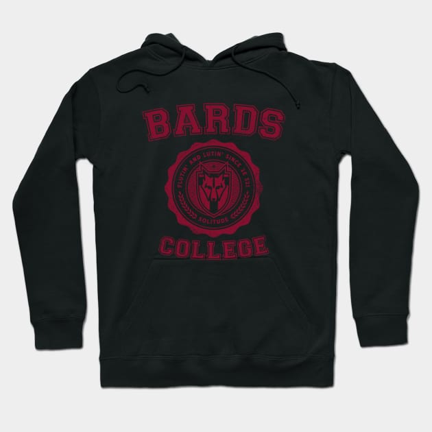 Bards College Hoodie by thedesigngarden