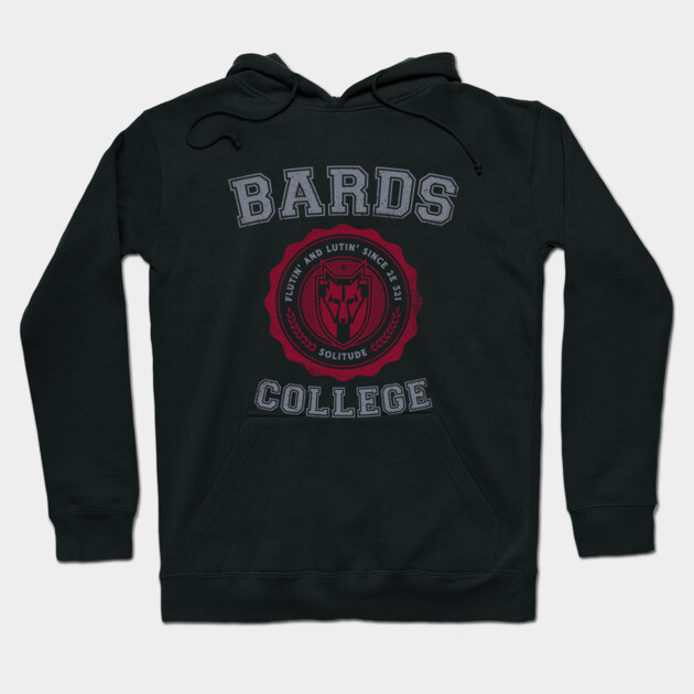 The Bards College, Solitude Hoodie by thedesigngarden