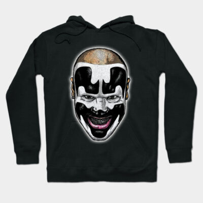 clown face guy Hoodie by sapanaentertainment