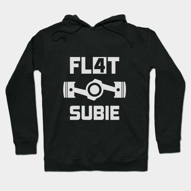 Subaru Impreza WRX STI & BRZ Flat-4 Engine JDM Car Hoodie by JDM-Rey