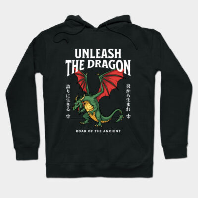 Unleash The Dragon Hoodie by CollageLab