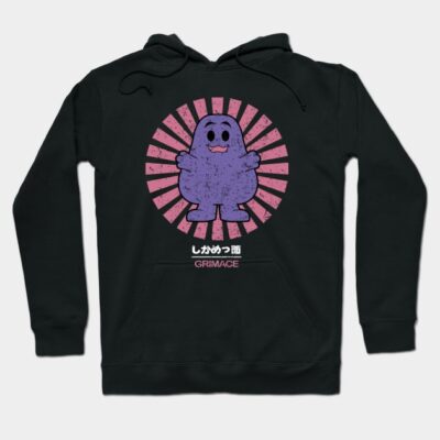 Grimace Retro Vintage Hoodie by nataliawinyoto
