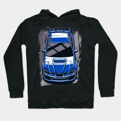 Blue Subie Hoodie by Markaryan