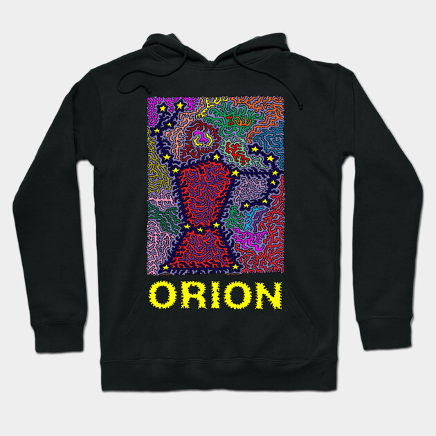 Constellation Orion Hoodie by NightserFineArts