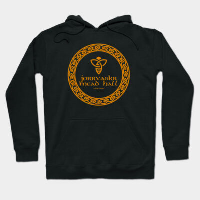 Jorrvaskr Mead Hall Hoodie by AngryMongoAff