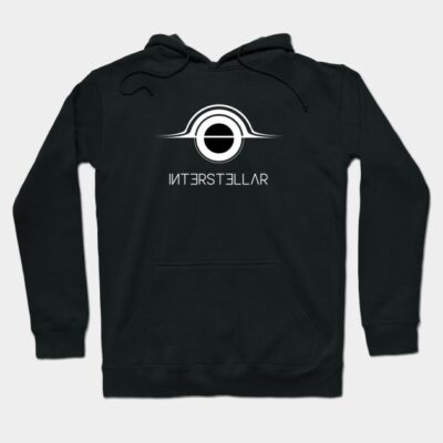 Interstellar Gargantua (white) Hoodie by Glap