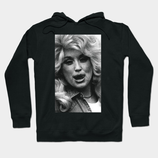 Black hoodie with retro photo print, casual style, cozy cotton material, ideal for everyday wear and layering.