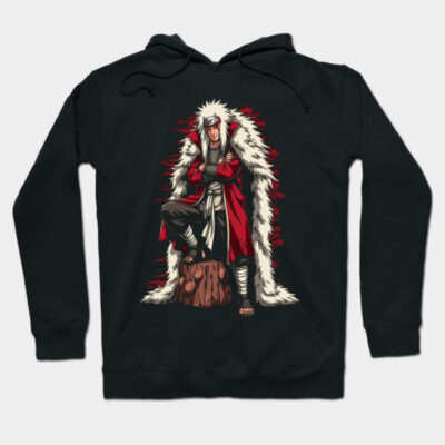 jiraiya - naruto Hoodie by MultiverseTees