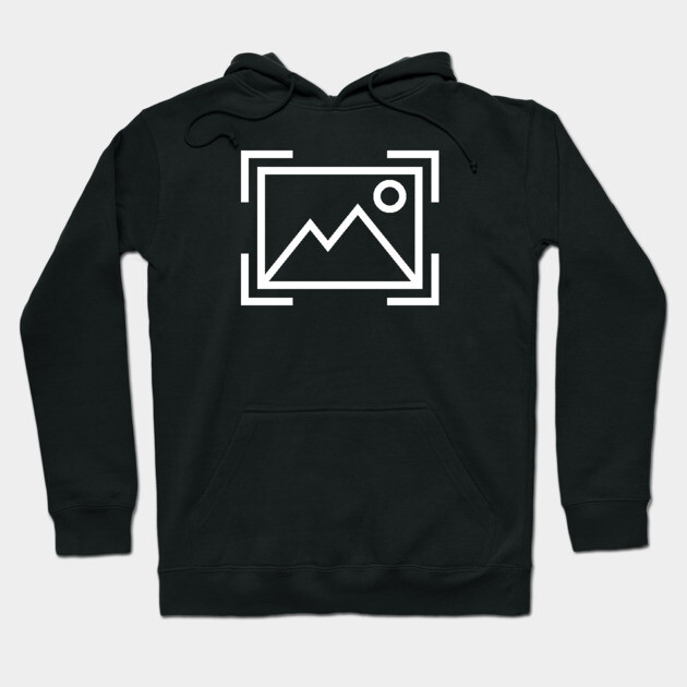 Black cotton hoodie with graphic design, front pocket, and drawstring hood, ideal for casual wear.