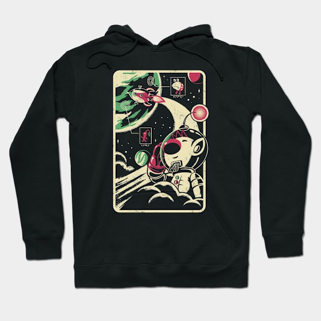 Interstellar Explorer V2 Hoodie by Henrique Torres