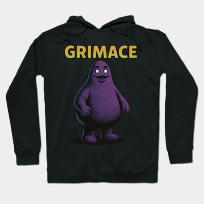 Grimace Horror Hoodie by PeasIdeas