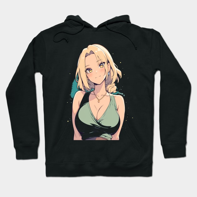 tsunade Hoodie by MultiverseTees