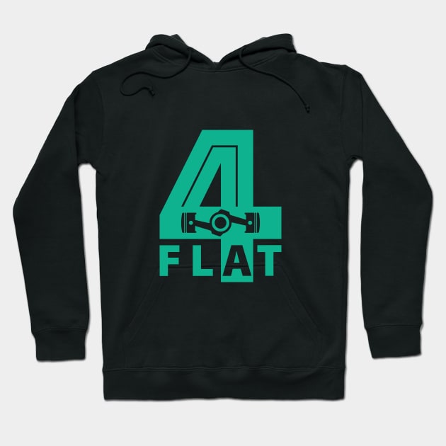 Subaru Impreza WRX STI - BRZ - GT86 & GR86 Flat-4 JDM Car Hoodie by JDM-Rey
