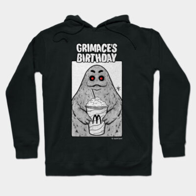 Evil Grimace Hoodie by Mystic Heart