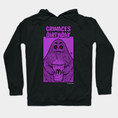 Evil Grimace color Hoodie by Mystic Heart