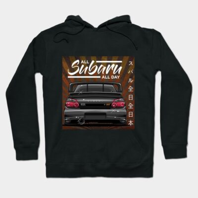 AllSubaruAllDay Hoodie by Allsubaruallday