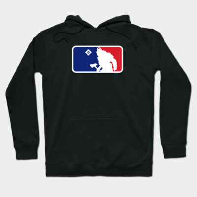 Black cotton hoodie with a gaming logo, featuring a minimalist design. Ideal for casual wear and gaming enthusiasts.